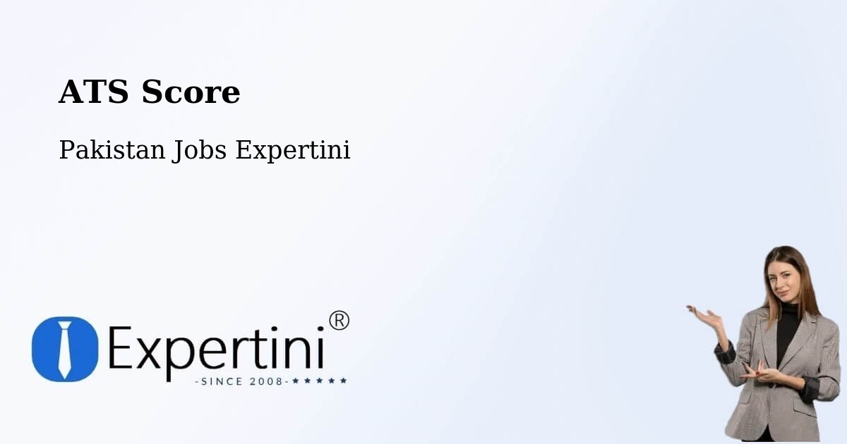 Resume ATS Score & Job Description Match Tool – Bhan - Pakistan Jobs Expertini